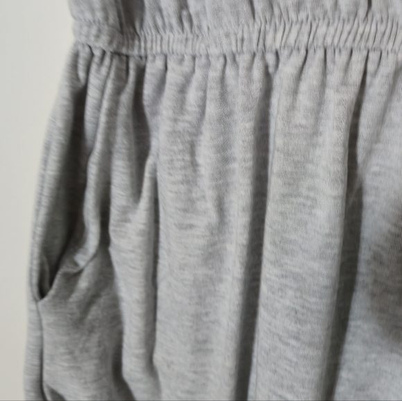 Zenana 1X Chilled Out Short Sleeve Romper Drawstring Elastic Waist Keyhole Back - Picture 6 of 13